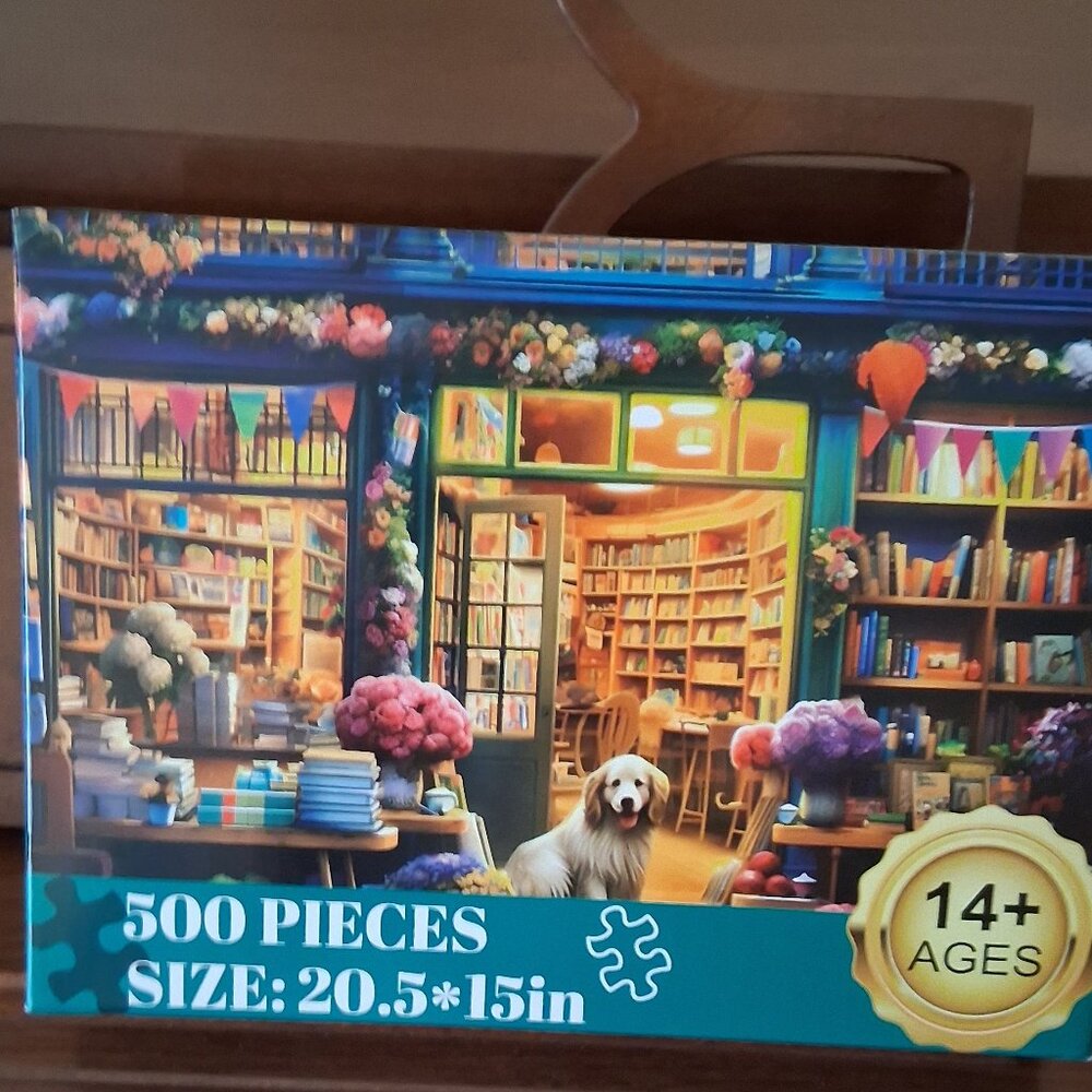 Jigsaw Puzzle - Book Store - 500 Pieces